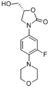 chemical structure of linezolid intermediate 168828-82-8