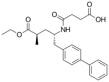 sacubitril API structure