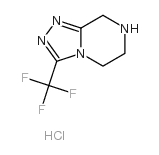 chemical structure of Sitagliptin intermediate: CAS#762240-92-6