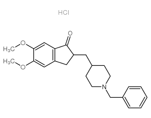 chemical structure of Donepezil Hydrochloride