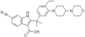 chemical structure of Alectinib intermediate: CAS#1256584-78-7