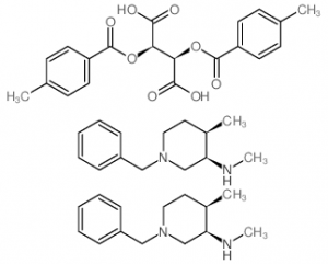 chemical structure of Tofacitinib intermediate: CAS#477600-71-8