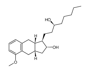 chemical structure of Intermediate of Treprostinil  CAS#101692-01-7