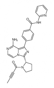 chemical structure of Acalabrutinib intermediate: CAS#1420477-60-6