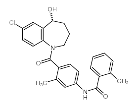 chemical structure of Tolvaptan CAS#150683-30-0