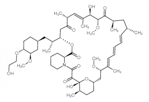 chemical structure of Everolimus: CAS#159351-69-6