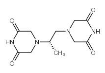 chemical structure of Dexrazoxane: CAS#24584-09-6