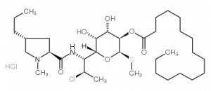 chemical structure of Clindamycin Palmitate Hydrochloride: CAS#25507-04-4