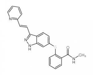 chemical structure of Axitinib intermediate: CAS#319460-85-0