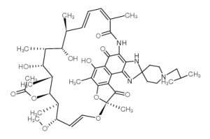 chemical structure of Rifabudin CAS#72559-06-9