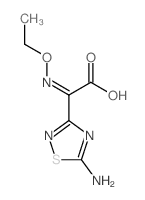 chemical structure of Ceftaroline fosamil intermediate: CAS#75028-24-9
