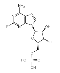 chemical structure of Fludarabine phosphate CAS#75607-67-9