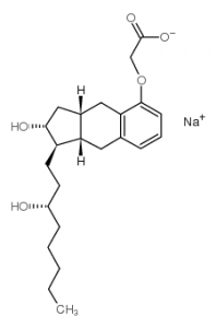 chemical structure of Treprostinil CAS#81846-19-7