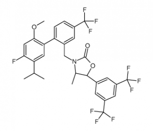 chemical structure of Ancetrapib intermediate CAS#875446-37-0
