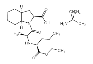 chemical structure of Perindopril erbumine: CAS#107133-36-8
