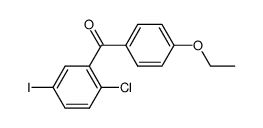 chemical structure of Dapagliflozin intermediate