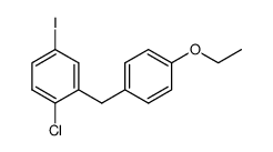 chemical structure of Dapagliflozin intermediate