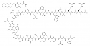 chemical structure of Liraglutide intermediate CAS#204656-20-2