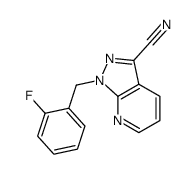 chemical structure of Intermediate of Riociguat 256376-65-5