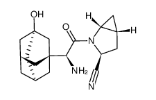 chemical structure of Saxagliptin: CAS#361442-04-8