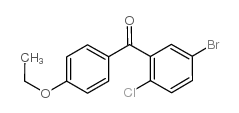 chemical structure of Dapagliflozin intermediate