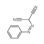 chemical structure of (Phenylazo)malonitrile, Intermediate of Riociguat 6017-21-6