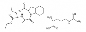 chemical structure of Perindopril arginine: CAS#612548-45-5