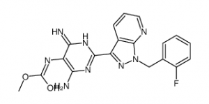 chemical structure of Intermediate of Riociguat CAS#625115-52-8