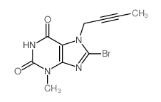 chemical structure of Linagliptin intermediate CAS#666816-98-4