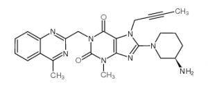 chemical structure of Linagliptin CAS#668270-12-0