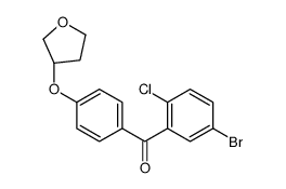 chemical structure of Empagliflozin intermediate