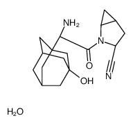 chemical structure of Saxagliptin hydrate: CAS#945667-22-1