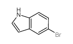 chemical structure of 5-Bromoindole