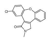 chemical structure of Asenapine intermediate