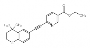 chemical structure of Tazarotene CAS#118292-40-3