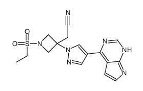 chemical structure of Baricitinib