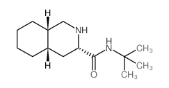 chemical structure of the intermediate of Nelfinavir and Saquinavir: CAS#136465-81-1