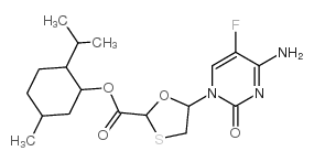 chemical structure of Emtricitabine intermediate