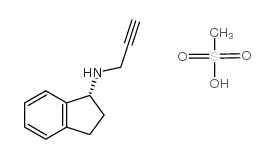 chemical structure of Rasagiline mesylate CAS#161735-79-1