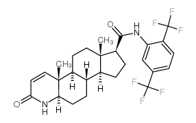 chemical structure of Dutasteride