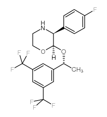 chemical structure of Aprepitant intermediate