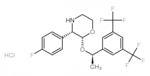 chemical structure of Aprepitant intermediate