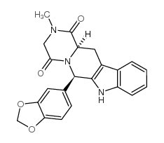 chemical structure of Tadalafil CAS#171596-29-5