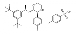 chemical structure of Aprepitant intermediate