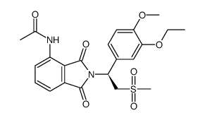chemical structure of Apremilast