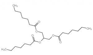 chemical structure of CAS#620-67-7: Glycerol triheptanoate
