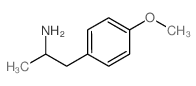 chemical structure of CAS#64-13-1: 1-(4-Methoxybenzyl)Ethylamine
