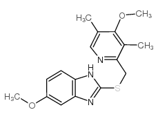 chemical structure of Ufiprazole CAS#73590-85-9