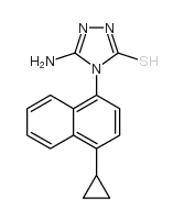 chemical structure of Lesinurad intermediate CAS#878671-96-6