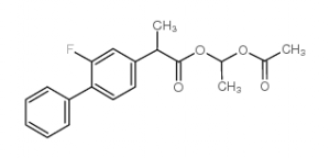 chemical structure of Flurbiprofen axetil